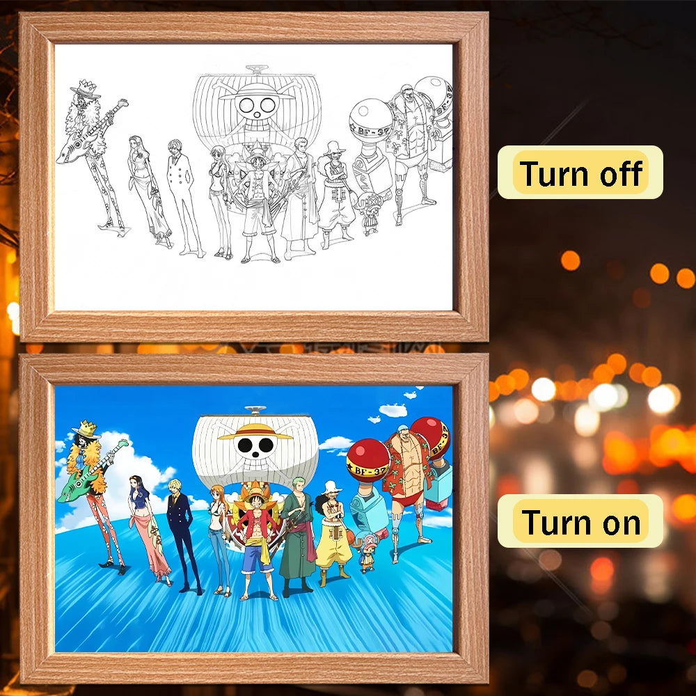 One Piece LED Light Painting Frame Design 09