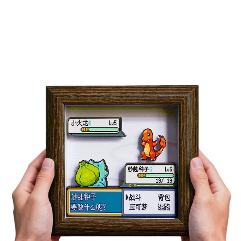 Pokemon Pixel Art 3D Shadow Box Design 25