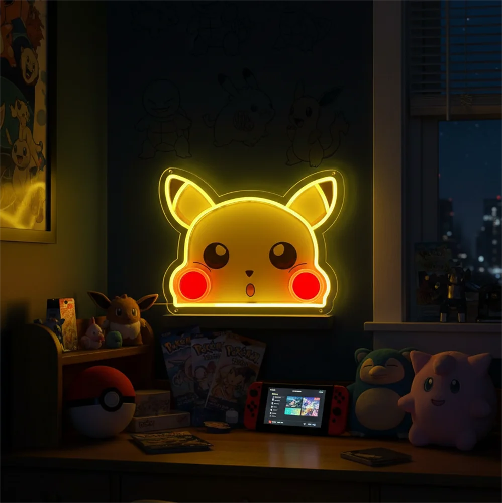 Pokemon Acrylic LED Neon Light Sign L-P02(a)
