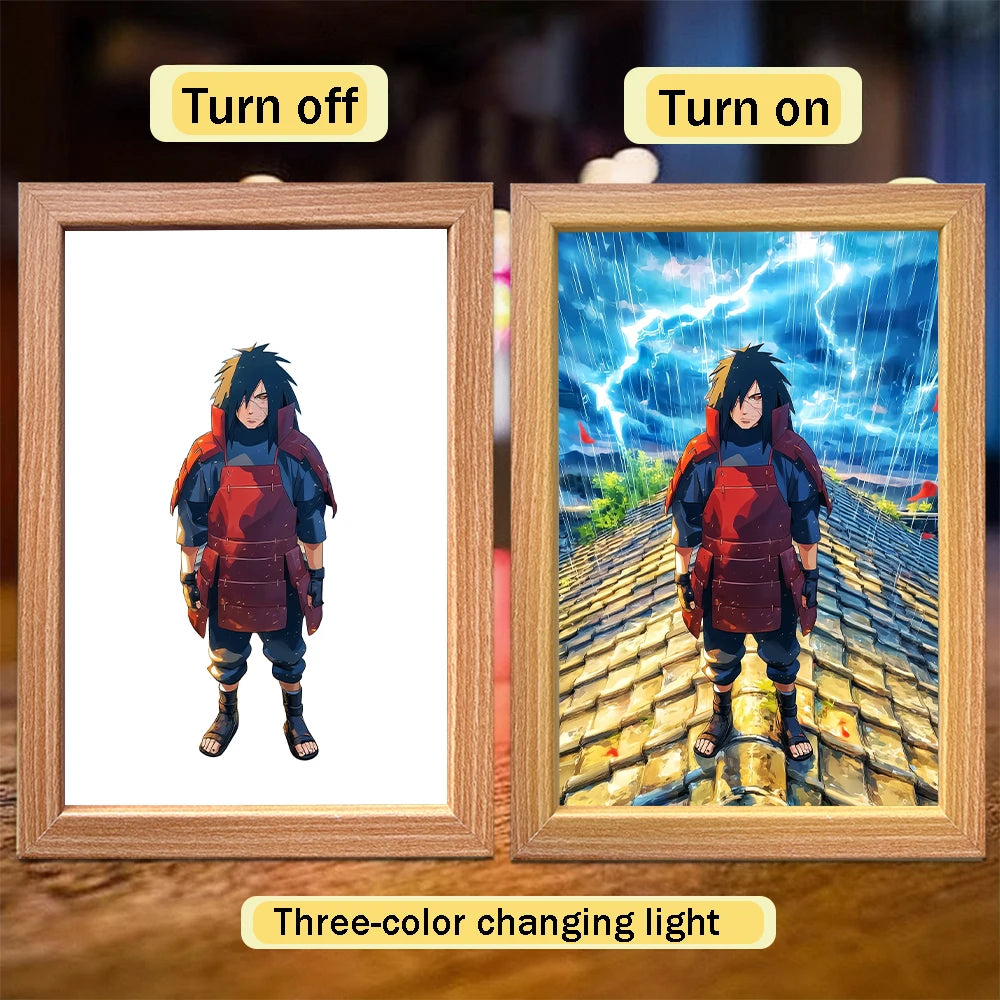 Naruto LED Light Painting Frame Design 011