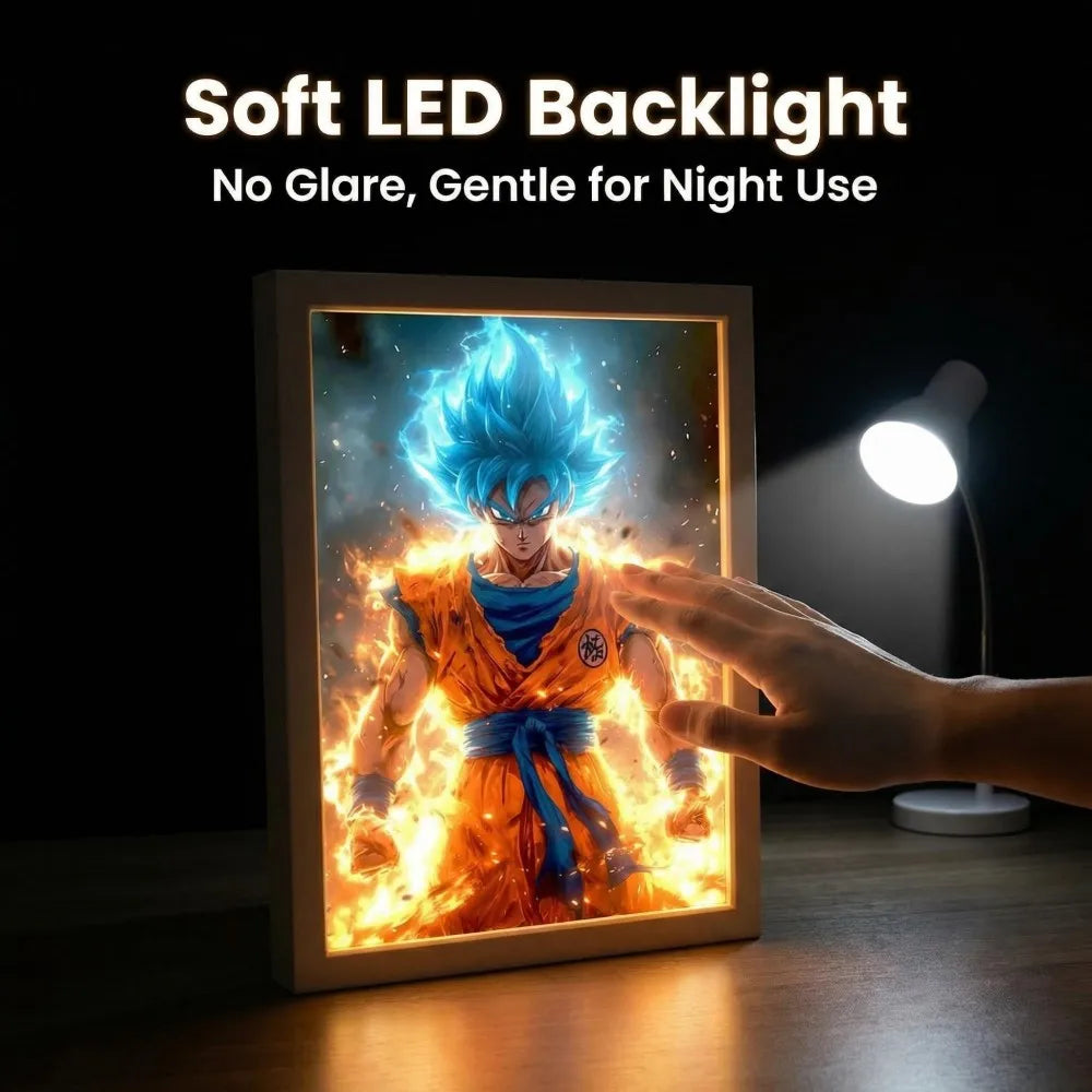 Dragon Ball LED Light Painting Picture Frame