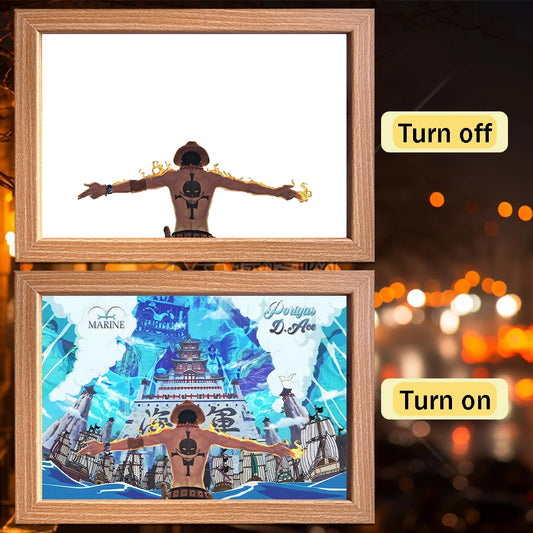 One Piece LED Light Painting Frame Design 10