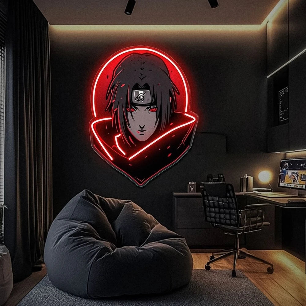 Naruto Itachi Uchiha LED Neon Light Sign