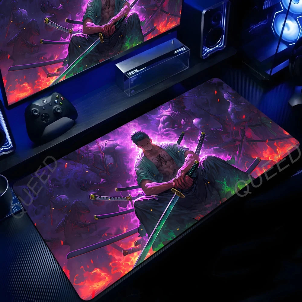 One Piece Gaming Mouse Pad Large Desk Mat Design 11