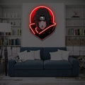 Naruto Itachi Uchiha LED Neon Light Sign | Anime Wall Decor