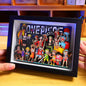 One Piece Family Portrait 3D Shadow Box Design A
