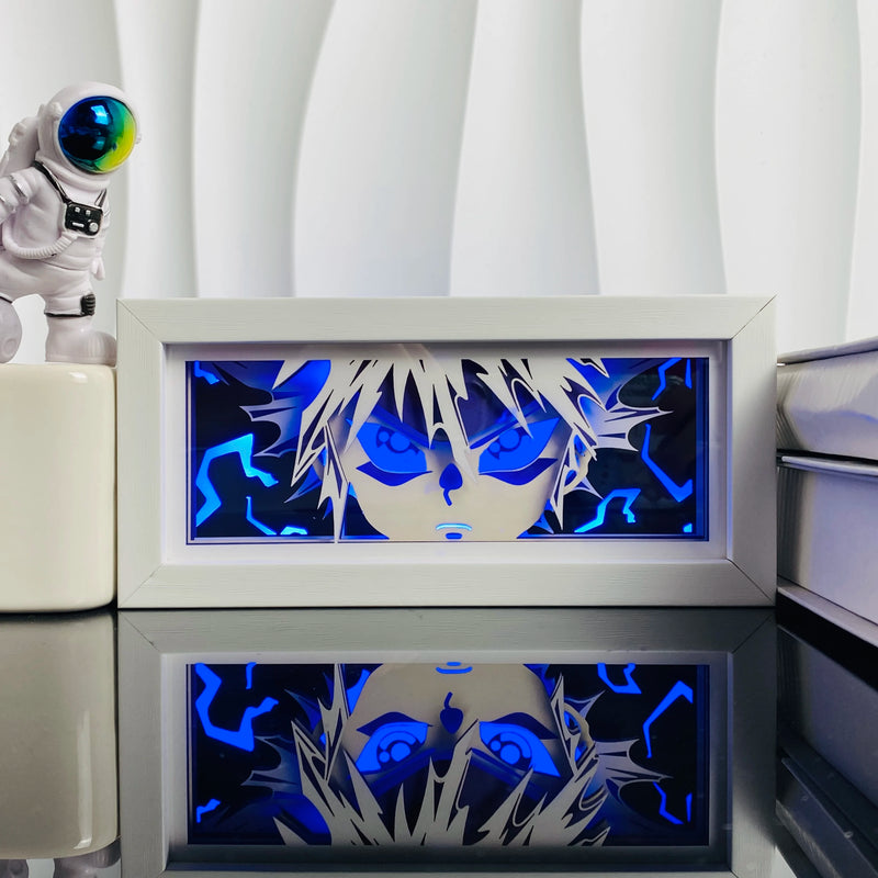 Hunter x Hunter LED Light Box | 3D Anime Night Light – Design L-08 HxH Gift UK