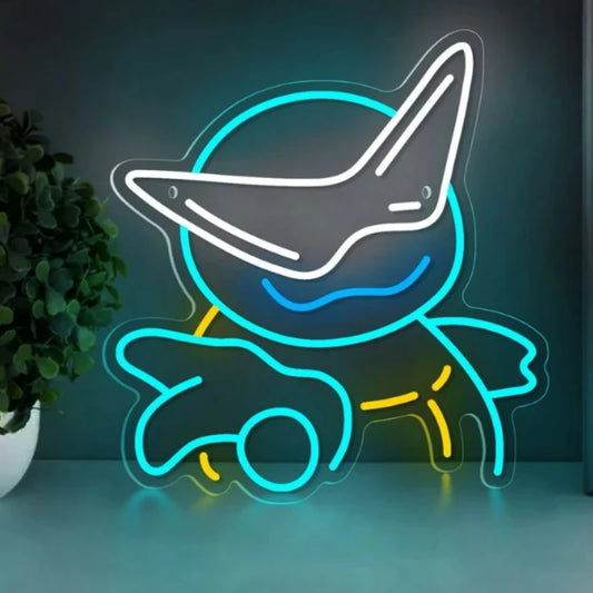 Pikachu LED Neon Light Sign Pokemon Wall Decor
