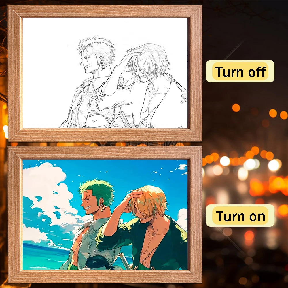 One Piece LED Light Painting Frame Design 05