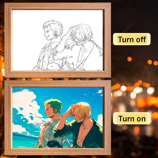 One Piece LED Light Painting Frame Design 05