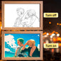 One Piece LED Light Painting Frame Design 05