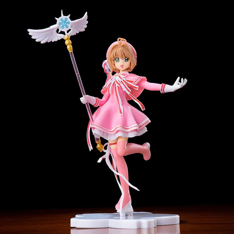 Sakura Kinomoto Cardcaptor Sakura Figure — 15cm Magic Staff Gift UK