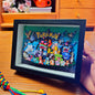 Ash Ketchum Family Pokemon 3D Shadow Box Design 2