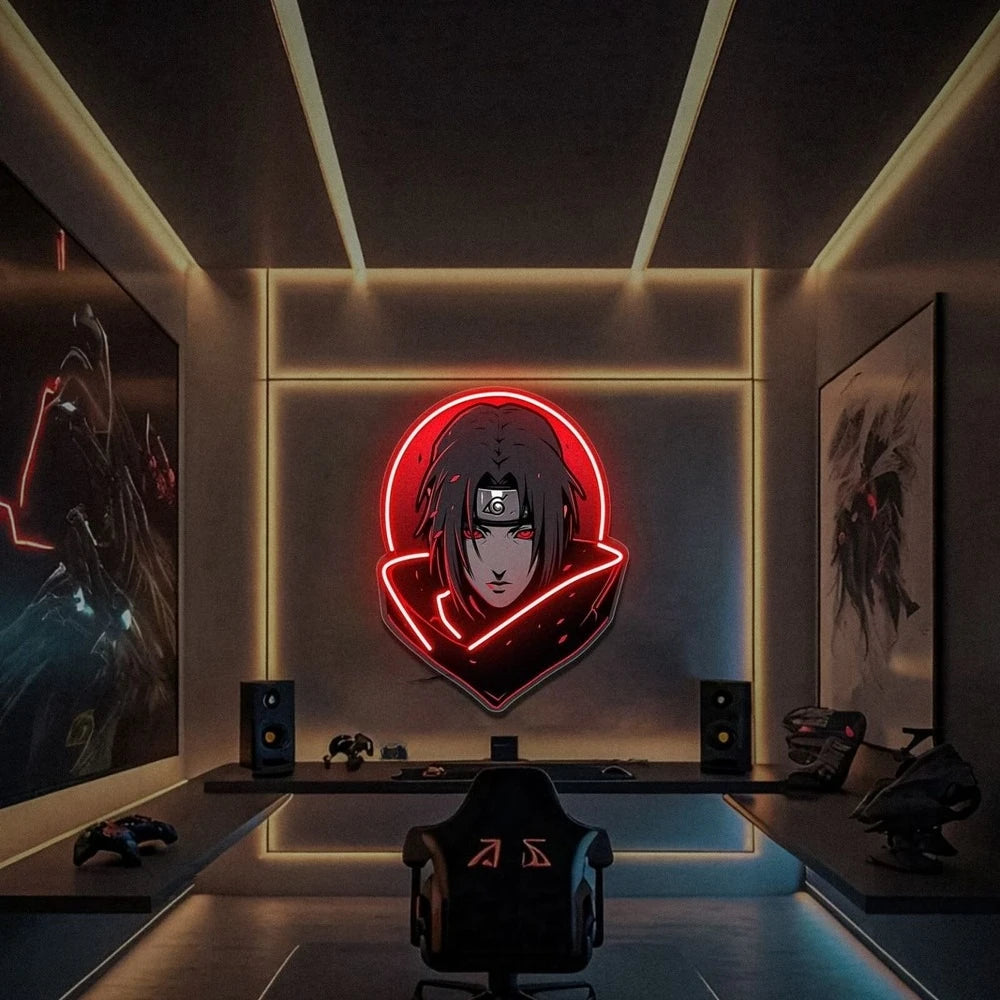 Naruto Neon Light Sign Bedroom Wall Art