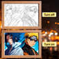 Naruto LED Light Painting Frame Design 012