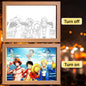 One Piece LED Light Painting Frame Design 11