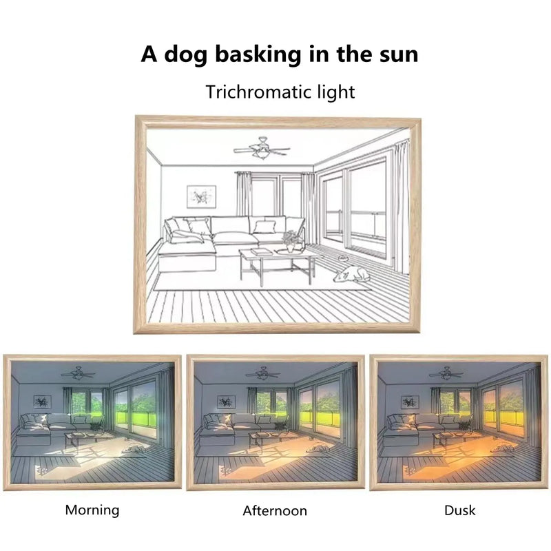Scenic LED Light Painting | A Dog In The Sun