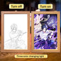 Naruto LED Light Painting Frame Design 007