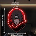 Naruto Itachi Uchiha LED Neon Light Sign | Anime Wall Decor