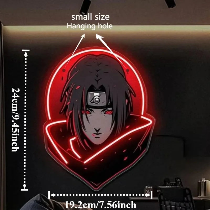 Naruto Itachi Neon Sign Dimmable LED