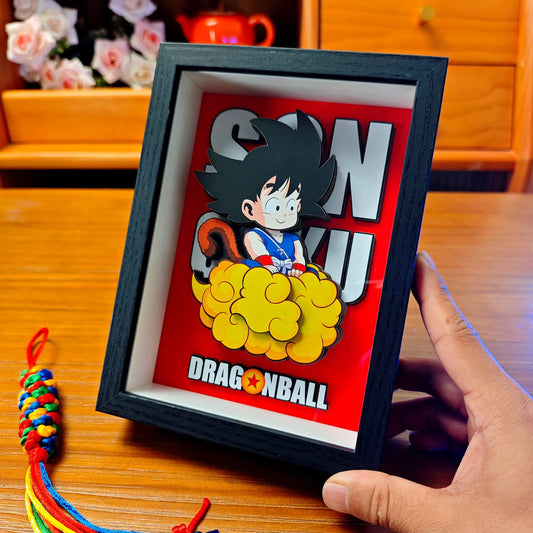 Dragon Ball Z 3D Shadow Box - Family B Design 1