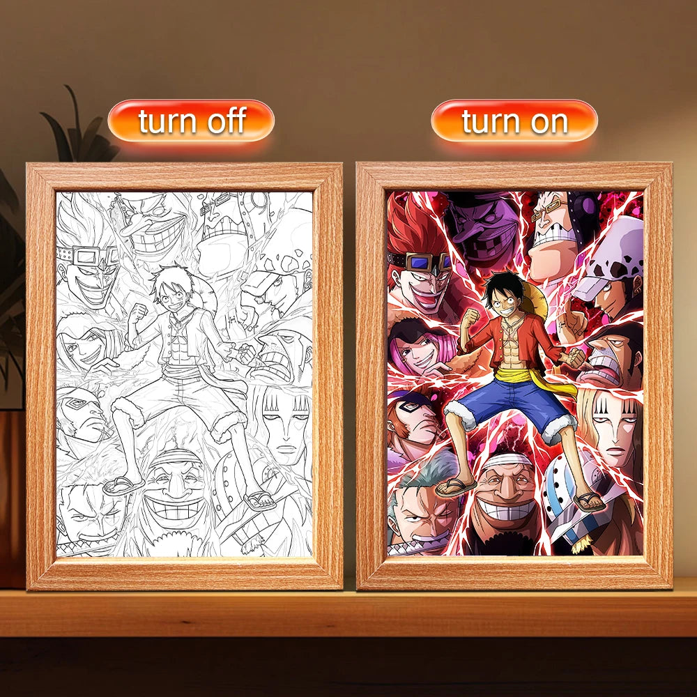 One Piece LED Light Painting Frame Design 16