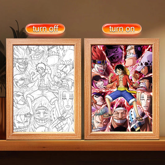 One Piece LED Light Painting Frame Design 16