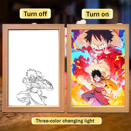 One Piece LED Light Painting Frame Design 02