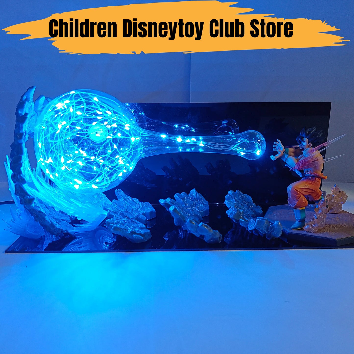 Dragon Ball Goku Kamehameha Figurine Collection Decoration