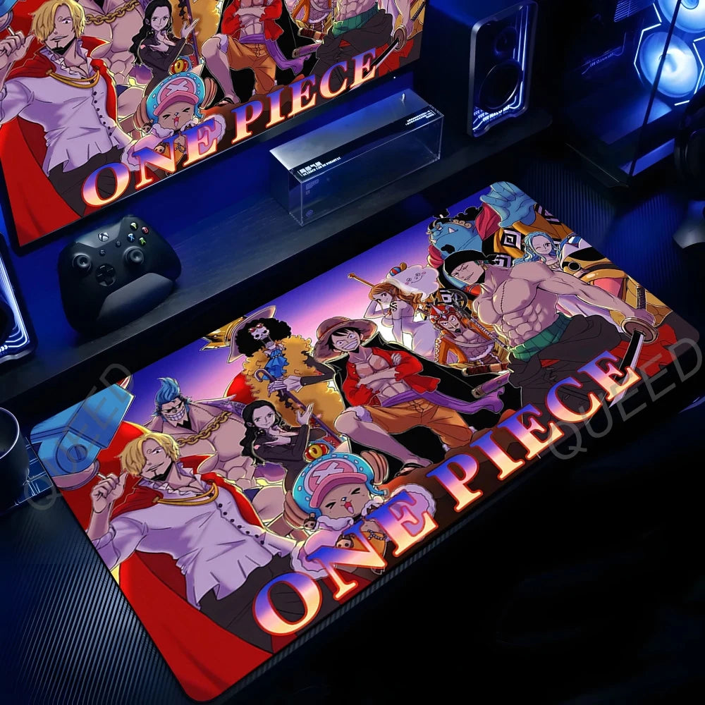 One Piece Gaming Mouse Pad Large Desk Mat Design 2