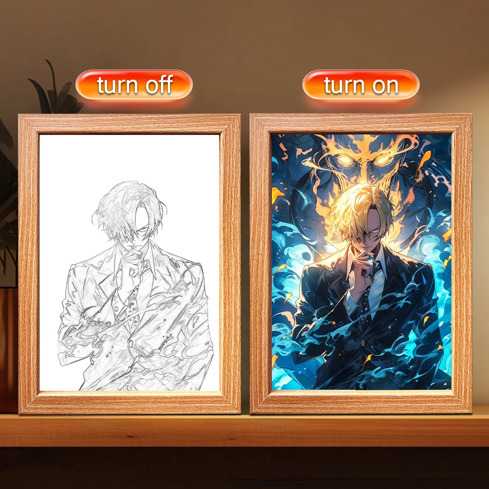 One Piece LED Light Painting Frame Design 22
