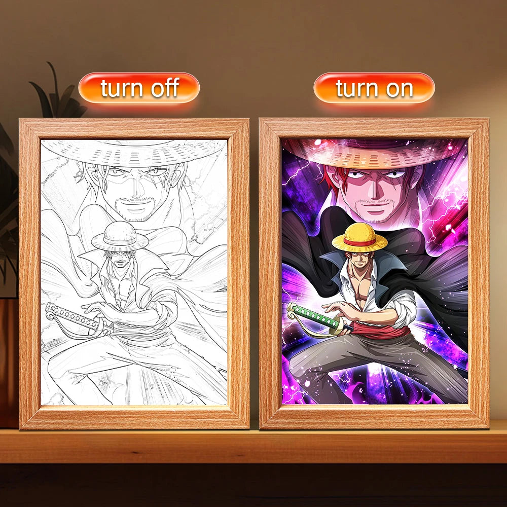 One Piece LED Light Painting Frame Design 18