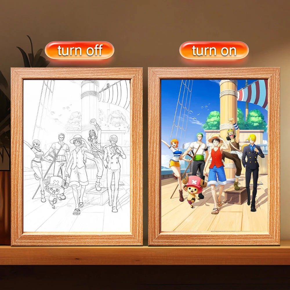 One Piece LED Light Painting Frame Design 21