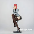 Makima Chainsaw Man Figure — 25cm Sitting Posture PVC Statue