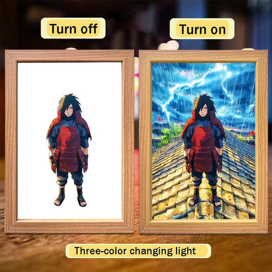 Naruto LED Light Painting Frame Design 011