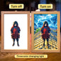 Naruto LED Light Painting Frame Design 011