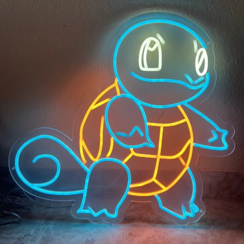 Charmander LED Neon Light Sign Pokemon Wall Decor