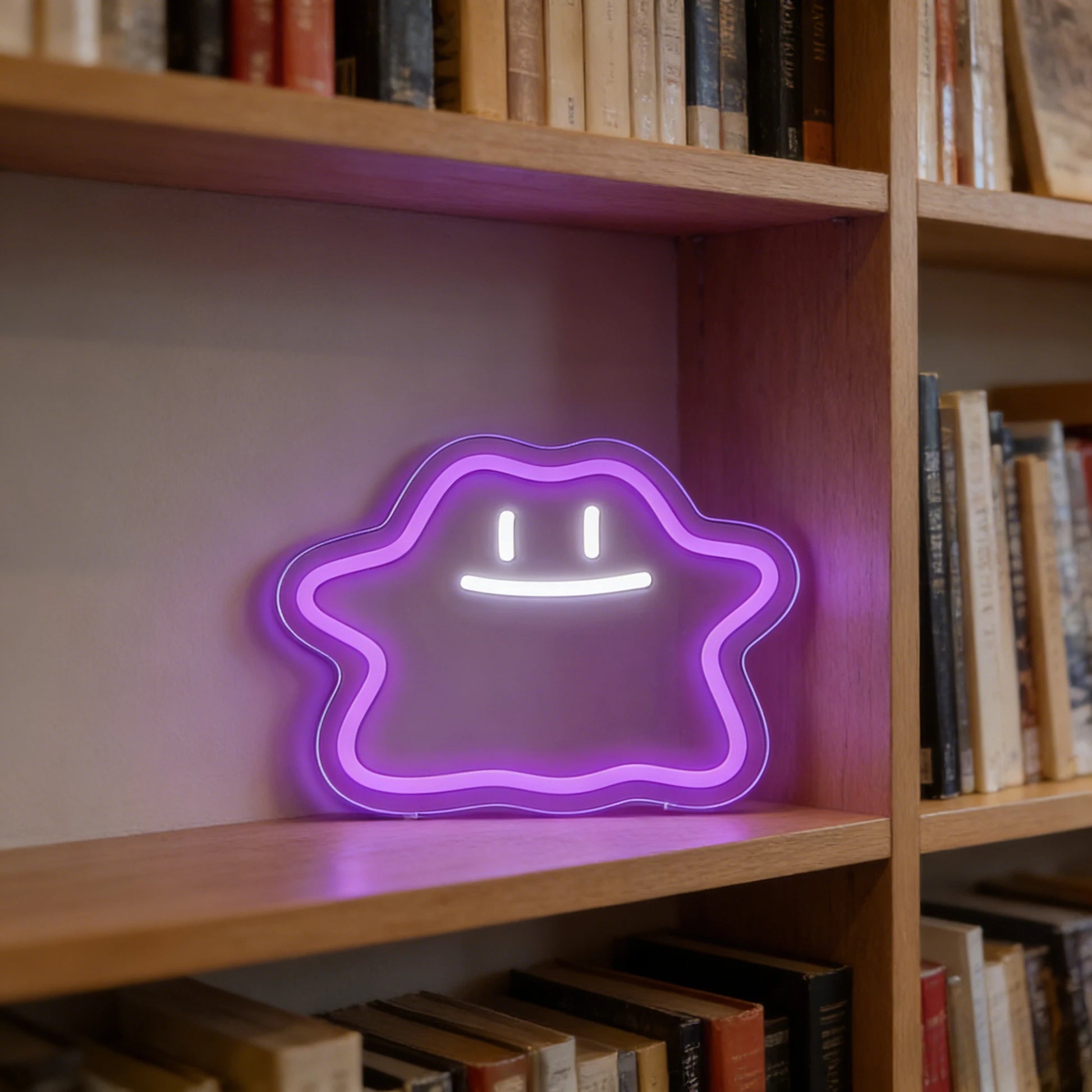 Pokemon Ditto Neon Sign Bedroom Decor