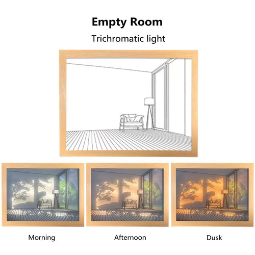 Scenic LED Light Painting | Empty Room