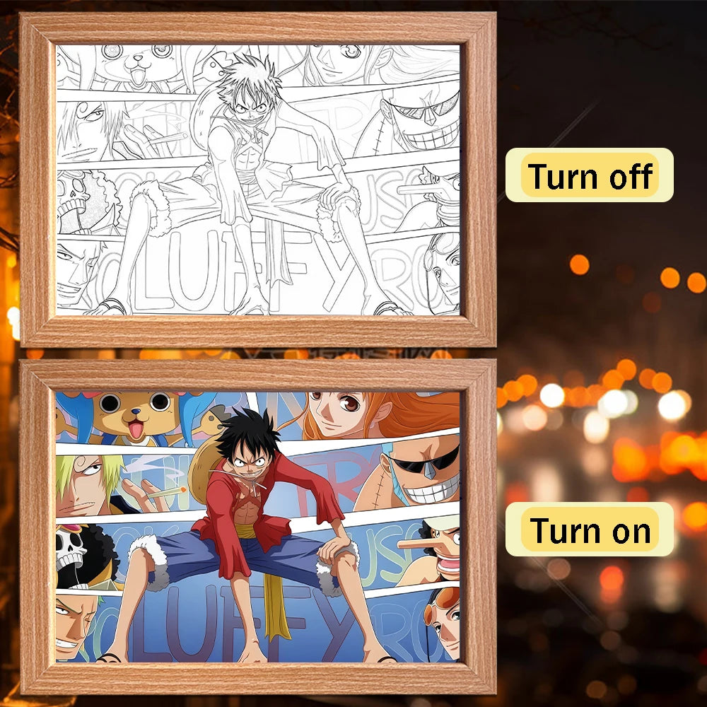 One Piece LED Light Painting Frame Design 17