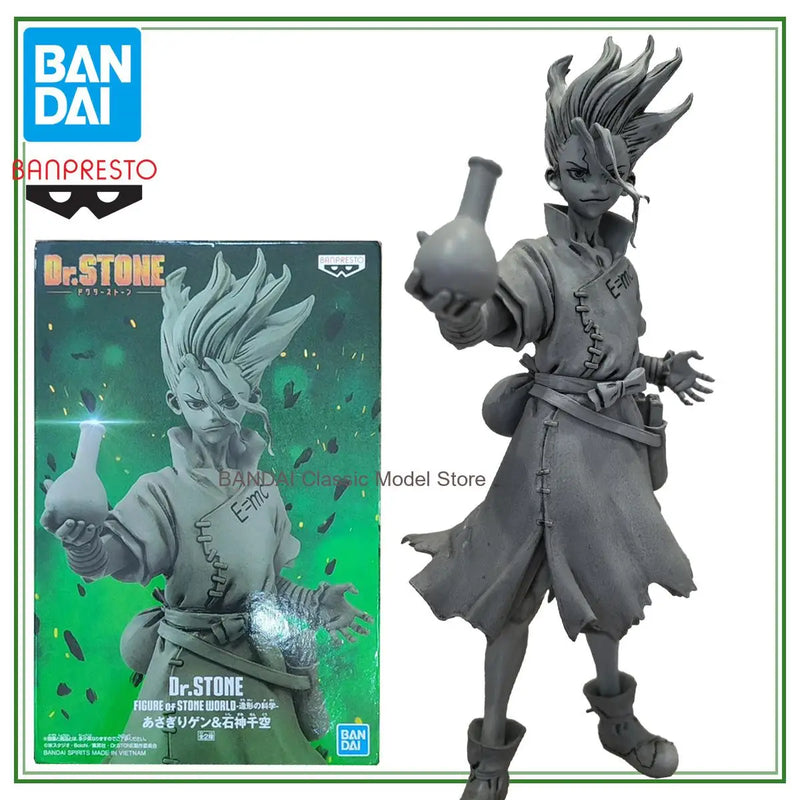 Senku Ishigami Dr Stone Figure — Banpresto BANDAI Anime Collectible Gift UK