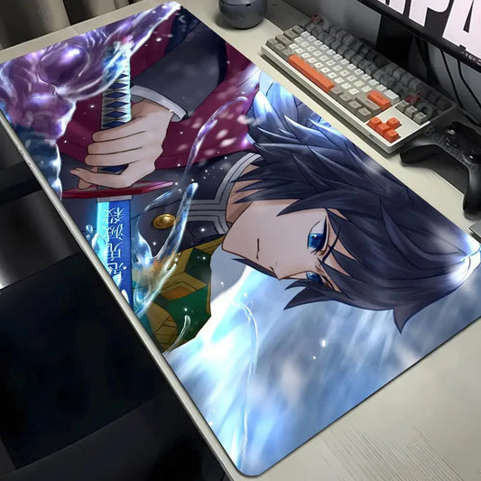 Demon Slayer Gaming Mouse Pad Large Desk Mat BLACK-6