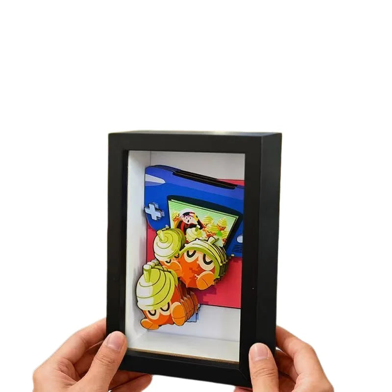 Pokemon Pixel Art 3D Shadow Box — Design 6 (10x15cm)