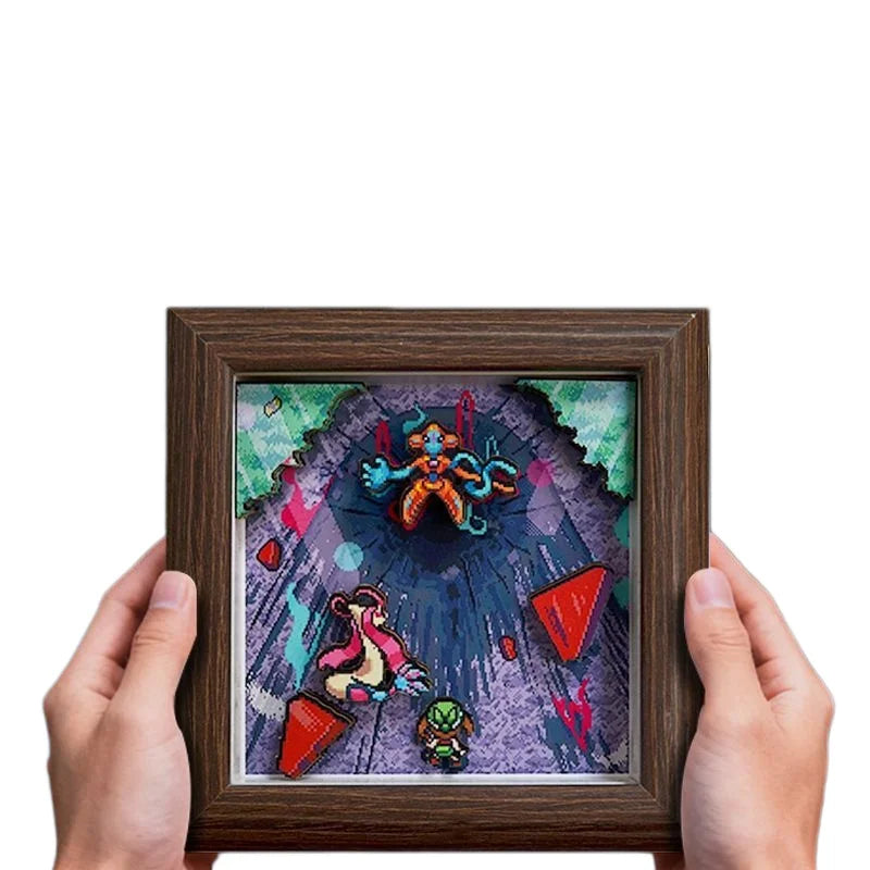 Pokemon Pixel Art 3D Shadow Box Design 20