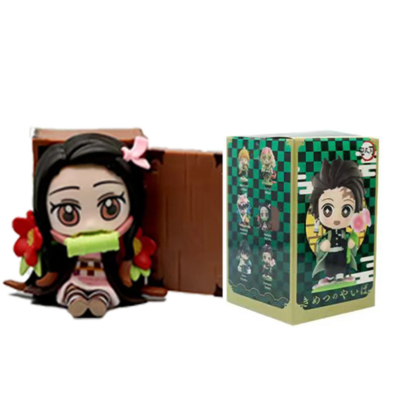 Mitsuri Kanroji Demon Slayer Figure — 8cm Blind Box PVC Statue