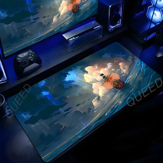 One Piece Gaming Mouse Pad Large Desk Mat Design 3