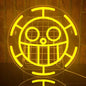 One Piece Luffy Acrylic LED Neon Light Sign Design 4