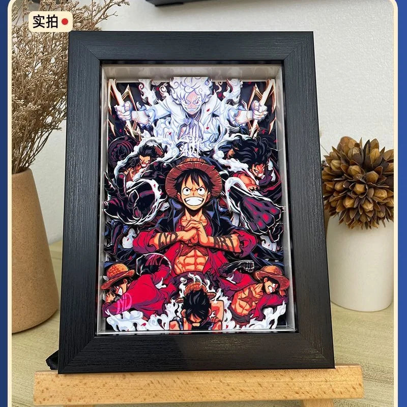 One Piece Roronoa Zoro 3D Shadow Box Design 2