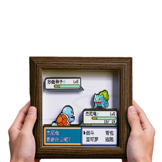 Pokemon Pixel Art 3D Shadow Box Design 24