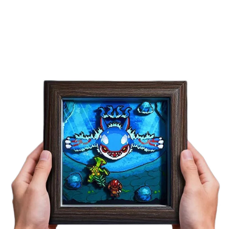 Pokemon Pixel Art 3D Shadow Box Design 12